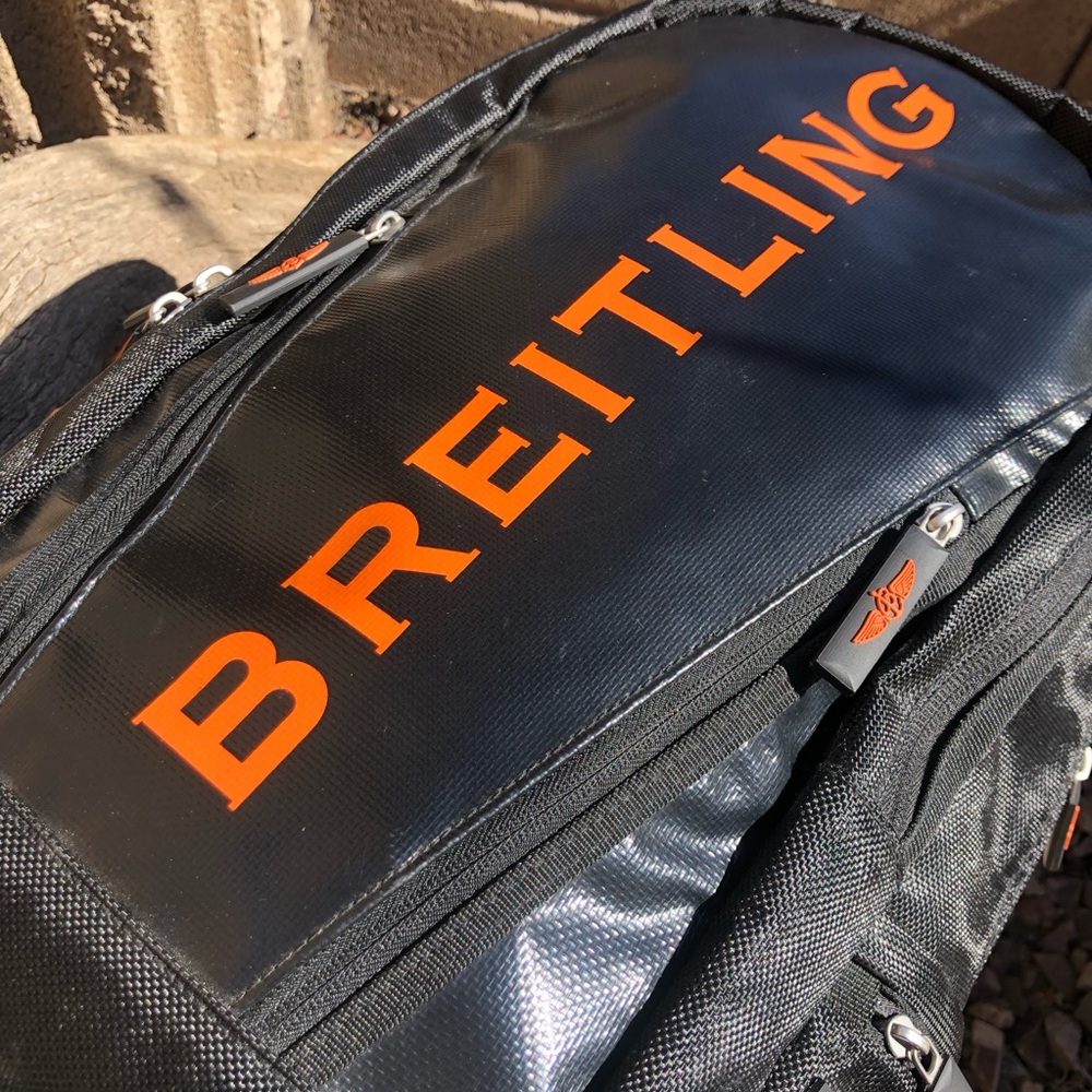 New Breatling👨✈️Pilot Backpack ⌚️ RARE - Picture 2 of 14